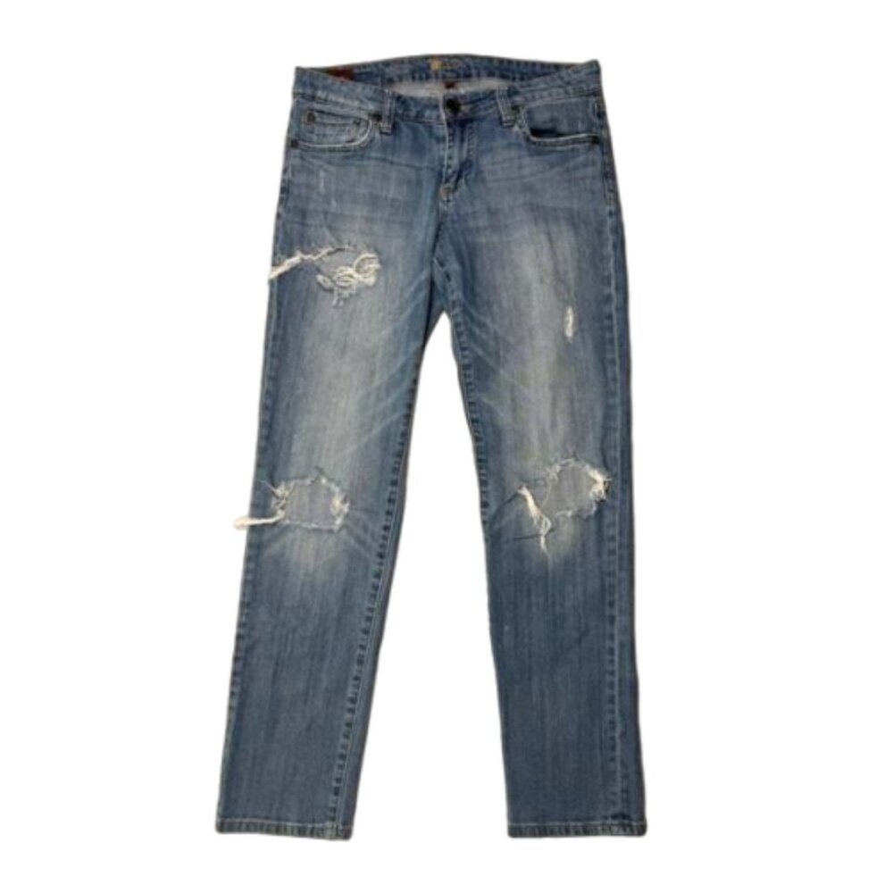 Kut from the Kloth Straight Leg Distressed Jeans Size 8 #2308